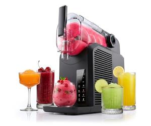 Seeger SuperSlush Máquina de Granizado Heladera, 2L, 7 Modos, InstantFreeze Tecnología: Bebidas en 15-30 min, Slushi, Granizados, Frappés, Margaritas, Frozen Drinks, Negro, SLFRZ1BK