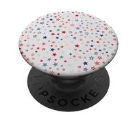 Seeing Stars Red, White & Blue PopSockets PopGrip Adhesivo