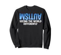 Seeing The World Differently Autism Awareness Sudadera