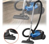 Seeiswork-aspiradora de 2000W, 15000PA A, filtración multicyclónica con núcleo, suelos duros, alfombras, eliminación de ácaros del pelo FET 2000W Blue