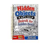 S nd Find Book - Funny Sea Creature Spiral Bound Puzzle | Engaging Spiral-bound Activity Book Features Hilarious Sea Creature Illustrations That Challenge Kids To Spot Hidden Objects