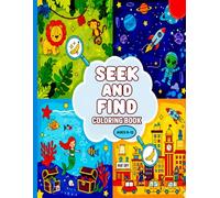 S nd Find Coloring Book: Challenging S nd Find Activities with Detailed Scenes for Creative Coloring and Focused Fun