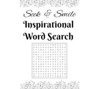 S nd Smile: Inspirational Word Search | Positive words | 55 Puzzles | 6 x 9 inches | 110 pages |