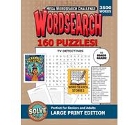 Seek & Solve Wordsearch - Mega Wordsearch Challenge: Large Print Edition - Perfect for Seniors and Adults