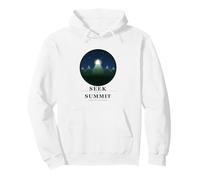 Seek Summit - Paisaje de montaña al Aire Libre Aventura por la Noche Sudadera con Capucha
