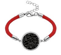Seeking Lits Formulas Science Calculus - Pulsera de cuerda roja de la suerte, hecha a mano