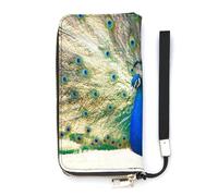 SEEKJOYS Cartera para mujer, diseño retro de mapa del mundo y brújula, cartera grande para mujer, tarjetero, cartera elegante con correa para la muñeca, bolso largo para tarjetas y monedas, Ala de