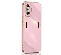 SEEKO Funda para Xiaomi Poco F4 GT 5G, Galvanoplastia de Diseño de Phnom Penh Elegante Delgada a Prueba de Golpes TPU de Goma Suave Carcasa de Silicona Colorida, Púrpura