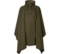 Seeland Taxus Rain Poncho - Pine Green Waterproof-Jackets