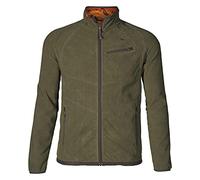 Seeland Vantage Reversible Fleecejacke Ropa de Caza, Pine Green/InVis Orange Blaze, XL para Hombre