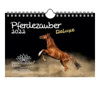 Seelenzauber K2022-5W-00017-D-0 Horse Magic Deluxe - Calendario de heridas (DIN A5, para 2022 caballos)