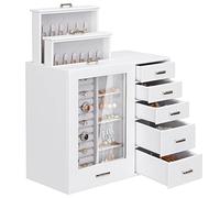 Seelux Joyero Grande con Vitrina para Mujer: 8 Cajones para Joyas