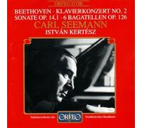 Seemann/Kertesz Piano Concerto No. 2, Sonata Op14/1, Baga (CD) (Importación USA)
