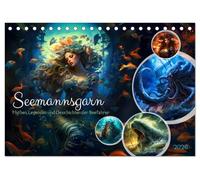 Seemannsgarn - Mythen, Legenden und Geschichten der Seefahrer (Tischkalender 2026 DIN A5 quer), CALVENDO Monatskalender: Ein visuelles Abenteuer durch die Welt der Seefahrer und Mythen