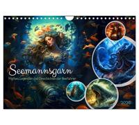Seemannsgarn - Mythen, Legenden und Geschichten der Seefahrer (Wandkalender 2026 DIN A4 quer), CALVENDO Monatskalender: Ein visuelles Abenteuer durch die Welt der Seefahrer und Mythen