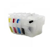 SeeMRdvXu Cartucho de Tinta 1 Uds sin Chip Compatible con LC421 LC462 LC492 LC432 LC411 LC401 MFC-J1010DW MFC-J1050DW MFC-J1140DW