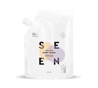 SEEN Jabón corporal Eco-Recarga, no comedogénico y no irritante, desarrollado por dermatólogos, seguro para pieles sensibles, propensas al eccema y al acné