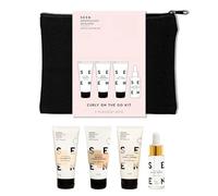 SEEN Kit rizado sobre la marcha - Ahumado - No comedogénico y seguro para pieles sensibles - Paquete de cabello para definir rizos - Anti encrespamiento - Protector contra el calor