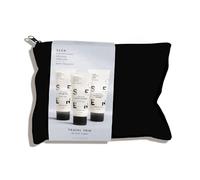 SEEN Travel Trio, Fragrance Free - Crema para el cabello sin comedogenic ni sulfatos, champú y acondicionador, reduce el encrespamiento, protector de calor, seguro para pieles sensibles y eczemas