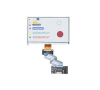 SEENGREAT 7.3inch E-Paper Display Module, 800x480 Six Color E Ink Screen with SPI Interface, Low Power Development Display Hat Compatible with Raspberry Pi, Fits Arduino, ESP32, STM32