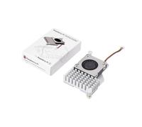 SeenGreat Refrigerador activo oficial para Raspberry Pi 5 con ventilador de ventilación controlado por temperatura de aluminio