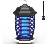 seenlast Lampara Antimosquitos, 4000V 18W Mata Mosquitos Electrico con Luz UV, Mata Moscas Electrico IPX4 Impermeable Area Efectiva 80-100m² para Interior y Exterior