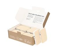 SEEP Eco Esponjas para Lavar, Paquete de 12 esponjas de Limpieza compostables para Cocina, Hechas con Estropajo de Esponja de lufa