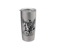 Seere con alas de poder Vaso térmico de acero inoxidable de doble pared