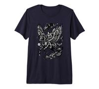 Seere Un Jinete En Un Caballo Alado Camiseta Premium