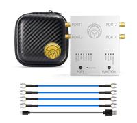 SEESII LibreCAL - Kit de calibración electrónica de 4 puertos: 9 kHz-6 GHz, kit de calibración VNA con bolsa de almacenamiento para analizador de red vectorial LibreVNA Medición RF