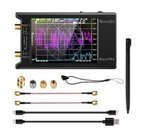 Seesii NanoVNA-H4 Analizador de Redes Vectorial - 4 Pulgadas Analizador de Antenas V4,4 9 kHz - 1,5 GHz HF VHF UHF con Pantalla Táctil para Parámetros S