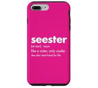 Seester Shirt: Seester Definition Tshirt Carcasa para iPhone 7 Plus/8 Plus