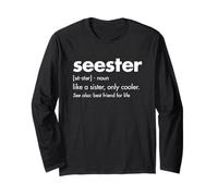Seester Shirt: Seester Definition Tshirt Manga Larga