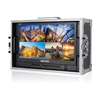 SEETEC ATEM156-CO - Monitor de Director de transmisión en Vivo de 15.6 Pulgadas con 4 Salidas de Entrada HDMI, Pantalla cuádruple Dividida para ATEM Mini Mezclador de Video Mezclador Pro Studio