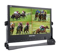 SEETEC ATEM156 Monitor de transmisión de transmisión en Vivo de 15.6 Pulgadas con 4 Salidas HDMI Entrada de Pantalla Dividida cuádruple para ATEM Mini Video Switcher Mixer Pro Studio TV Production