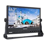Seetec P133-9HSD Cámara Monitor Pro Broadcast 13.3" 4K Ultra HD 1920x1080 Campo Video LCD IPS Pantalla 1000:1 Alto Contraste con 3G-SDI HDMI AV YPbPr DVI