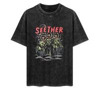Seether Mind Control Mens T-Shirt Black Unisex tee M