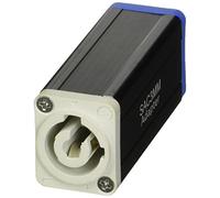 Seetronic SAC3MM Acoplador de conector de alimentación de CA, azul a gris