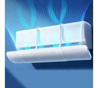 seeYOLO Deflettore per Aria Condizionata Universale, 180° Regolazione Verticale, Installazione in 3 Secondi, Design Elegante - Protezione per Bambini, Anziani e Famiglie Sensibili al