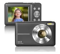 Sefdrert 1080P Full HD Digitalkamera 44MP Kompaktkamera 2,4 LCD-Bildschirm 16-Fach Digitalzoom-Kamera Mini-Videokamera