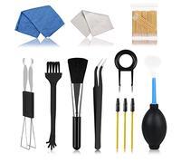 Sefdrert 12 1 Tastatur Reinigung Set, PC Telefon Reinigung Set, Tastatur Reiniger, Tastenkappen Abzieher, OhrstöPsel Reinigung BüRsten Set