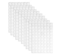 Sefdrert 700 Pegatinas de Puntos de Doble Cara ExtraíBles, Redondas, Transparentes, Adhesivas, Sin Rastro, para DecoracióN de Festivales, 20 Mm
