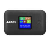 Sefdrert A8 4G LTE Router Inalámbrico WiFi Módem Portátil 3000mAh Mini Hotspot Exterior Pocket Mifi 150mbps con Repetidor de Tarjeta SIM,A