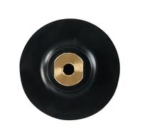 Sefdrert Almohadilla de Respaldo de Goma, Soporte de Disco de Pulido para Amoladora Angular, Almohadilla de Respaldo de Pulido Autoadhesiva Abrasiva M10 de 3 Pulgadas