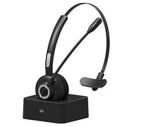 Sefdrert Auriculares Bluetooth de tráfico M97 con estación de carga BT5.0 CVC6.0, reducción de ruido