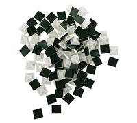 Sefdrert Base de montaje del lazo del cable 3mm soporte de haz de alambre de plastico autoadhesivo 100pzs