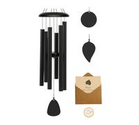 Sefdrert Carillones de Viento para Exteriores, 3 Atrapavientos Reemplazables, Carillón de Viento con Tono Profundo, Carillón de Viento Grande, Carillones de Viento para Exteriores