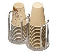 Sefdrert Dispensador de Vasos de Papel Portavasos Organizador de Vasos Dispensador de Vasos de Fiesta Soporte de Almacenamiento de Vasos, 23X13Cm B