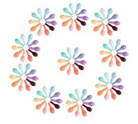 Sefdrert Globos de Fiesta de Colores Pastel, Paquete de 100 Globos ArcoíRis Surtidos de MacarróN de 10 Pulgadas para DecoracióN de Fiesta de CumpleañOs
