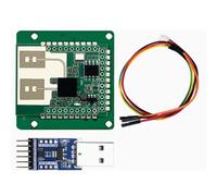 Sefdrert Kit de Módulo de Radar LD6002H 60G Módulo de Radar de Detección de Respiración y Latidos Cardíacos Módulo de Monitoreo Inteligente Sin Contacto